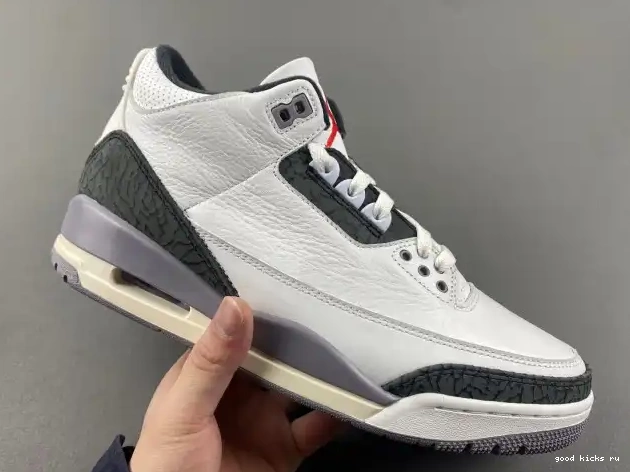 Grey Jordan Air Cement 3 CT8532-106 0325
